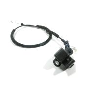 Serrure de porte battante arrière gauche