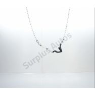 Support gauche de pare-choc arriere