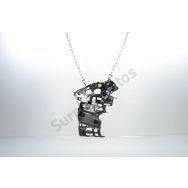 Support gauche de pare-choc arrière