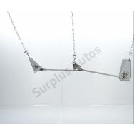 Mecanisme + moteur d'essuie glace avant