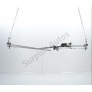 Mecanisme + moteur d'essuie glace avant