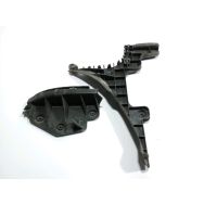 Support gauche de pare-choc arriere