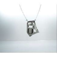 Support gauche de pare-choc arriere