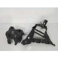 Support gauche de pare-choc arrière