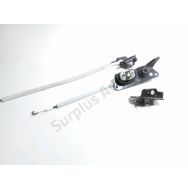 Serrure de porte battante arriere droite