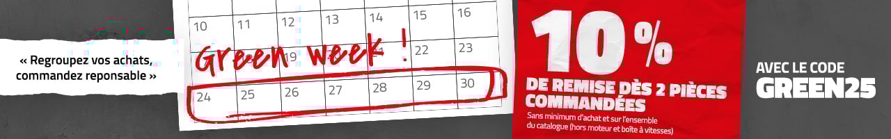 Green Week sur surplus autos