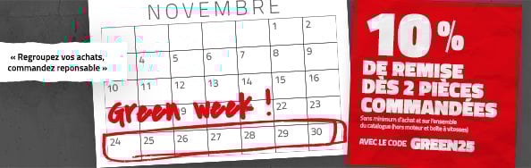 Green Week sur surplus autos