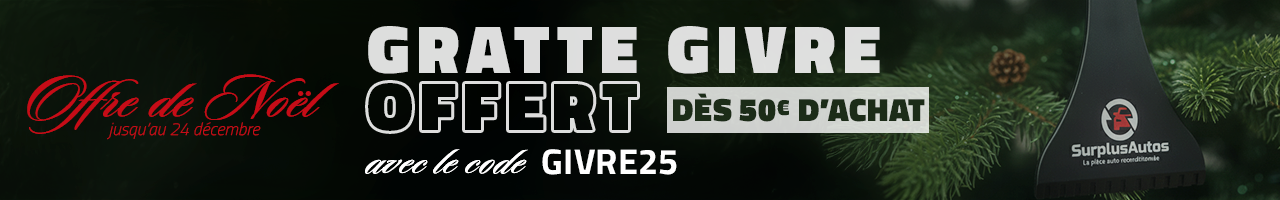 Un Gratte givre offert