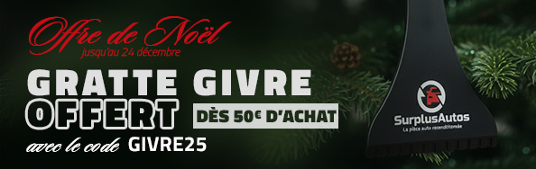 Un Gratte givre offert