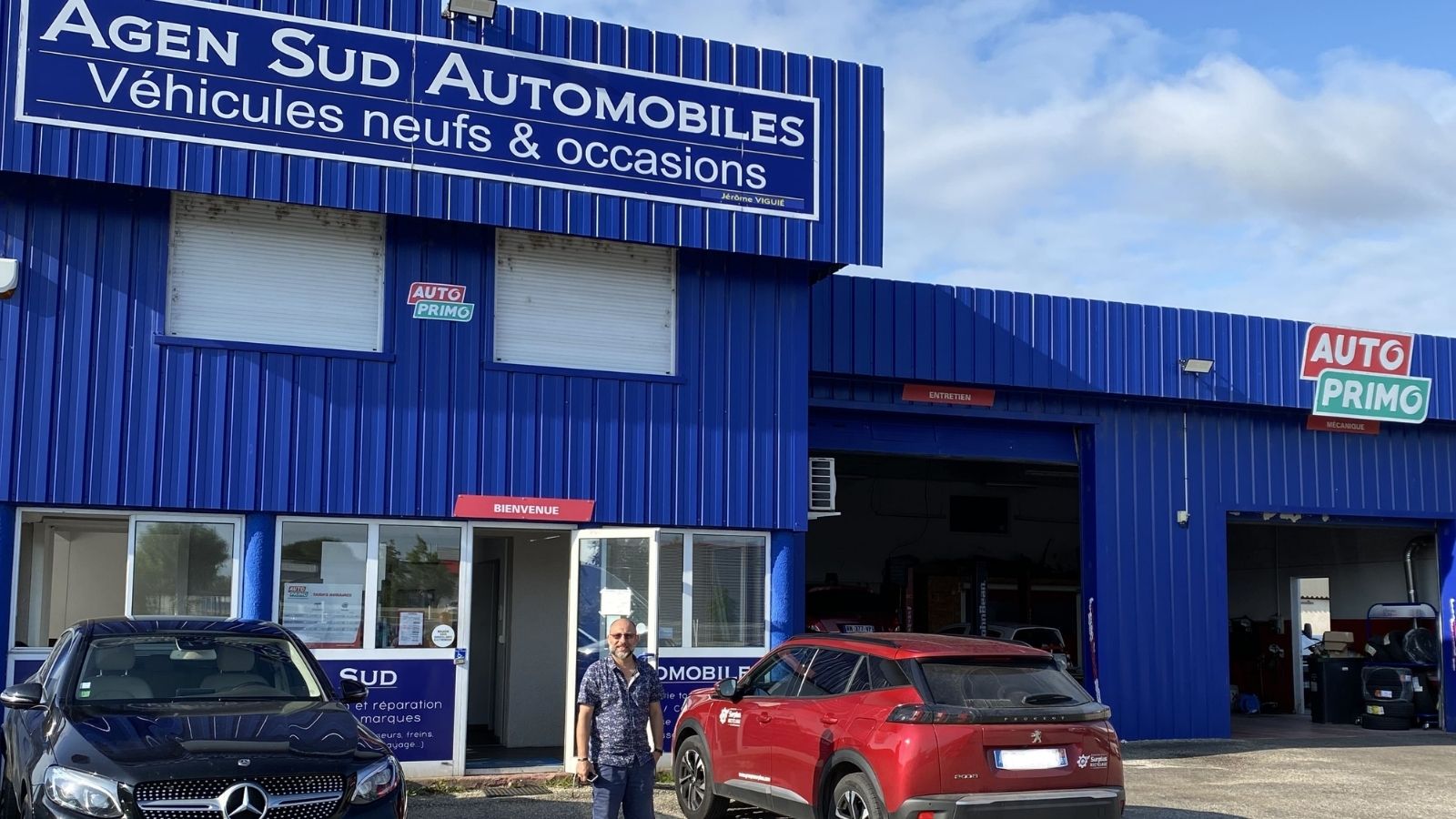 Témoignage AGEN SUD AUTOMOBILES, à Agen (47).